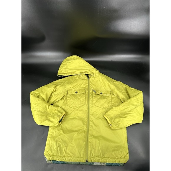 Stio Second Light Windshell Jacket Boys 14 Camo Topo Print Blue Ultralight - Picture 9 of 11